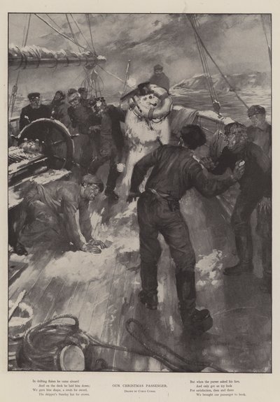 私たちのクリスマスの乗客 作： Cyrus Cuneo